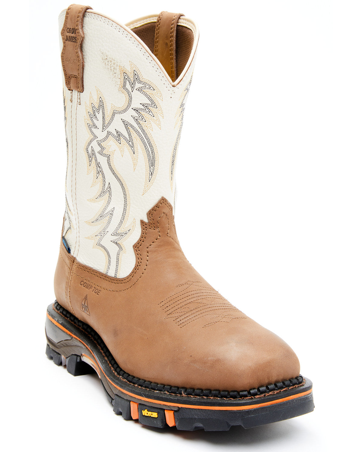 Men's 11" Decimator Waterproof Western Work Boots - Nano Co