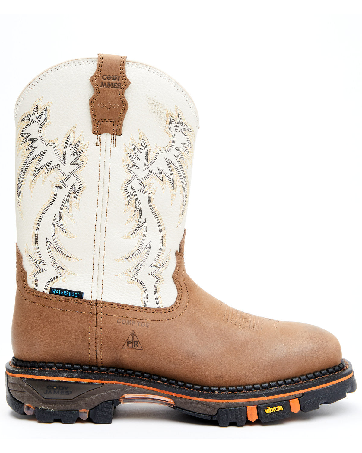 Men's 11" Decimator Waterproof Western Work Boots - Nano Co