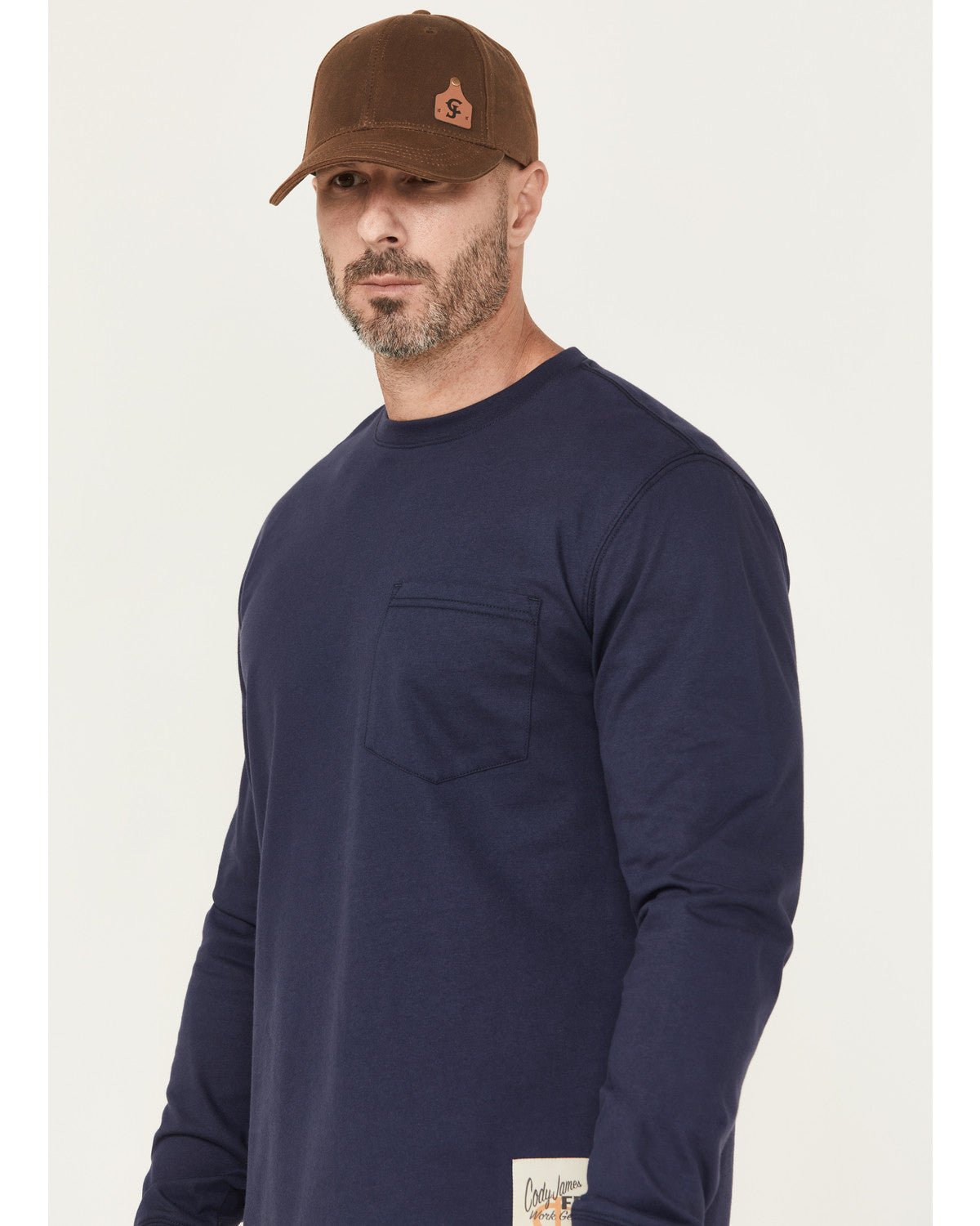 Men's FR Eagle Long Sleeve Graphic Work T-Shirt