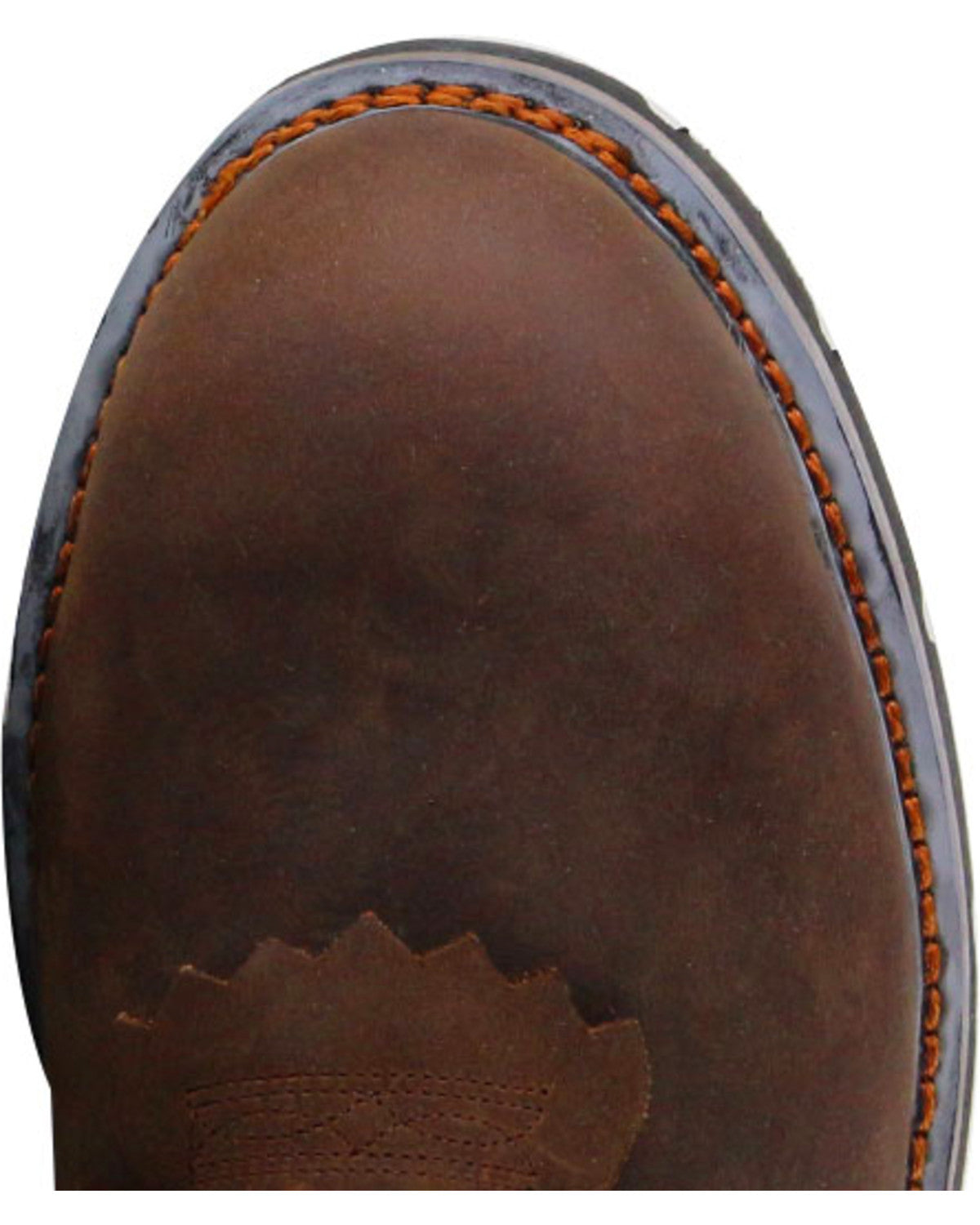 Men's 8" Mustang Lace-Up Kiltie Waterproof Work Boots - Com