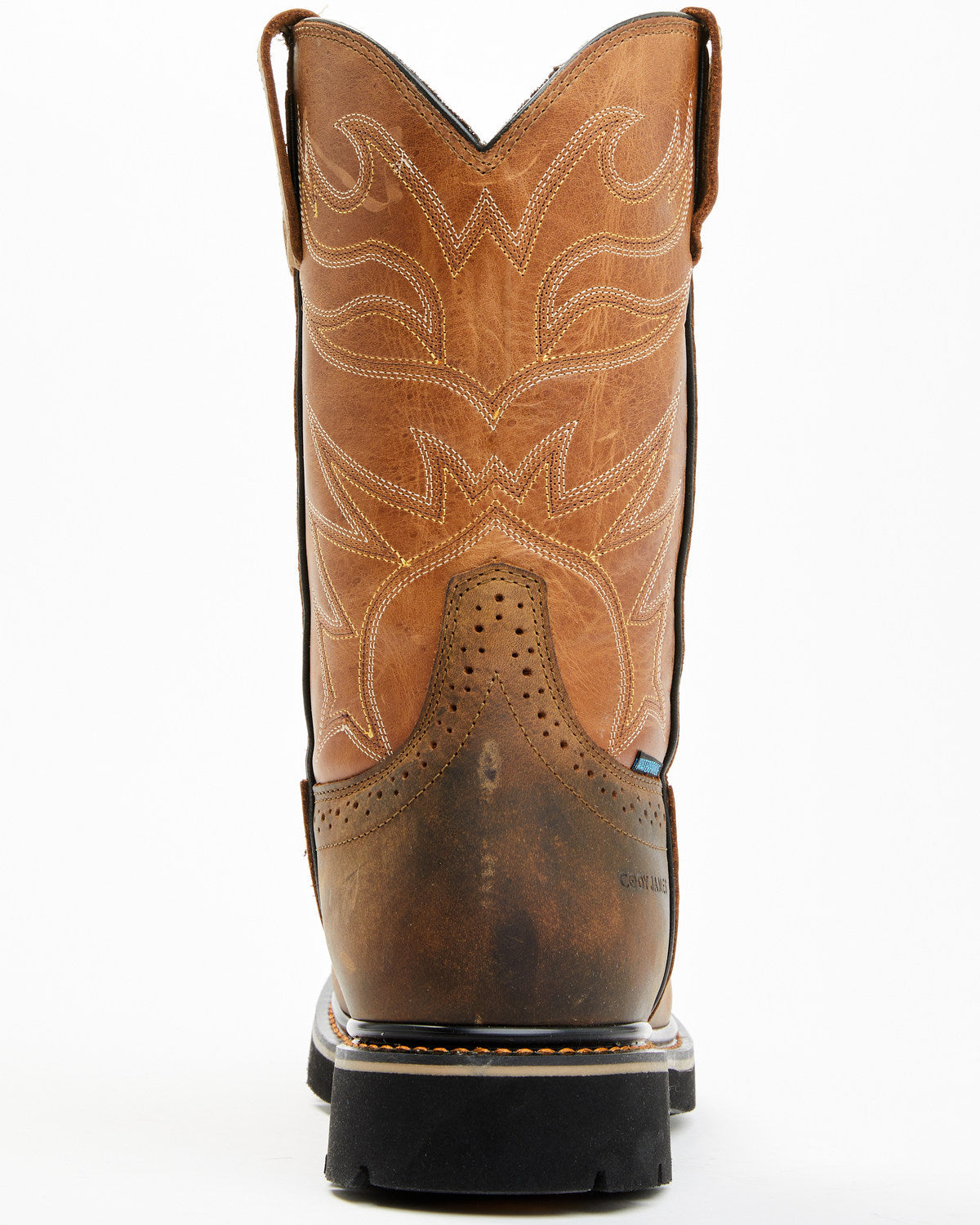 Men's Mustang Pull-On Waterproof Work Boots - Soft Toe