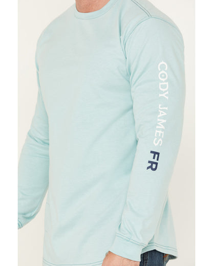 Men's FR Logo Long Sleeve Stretch Work T-Shirt - Tall