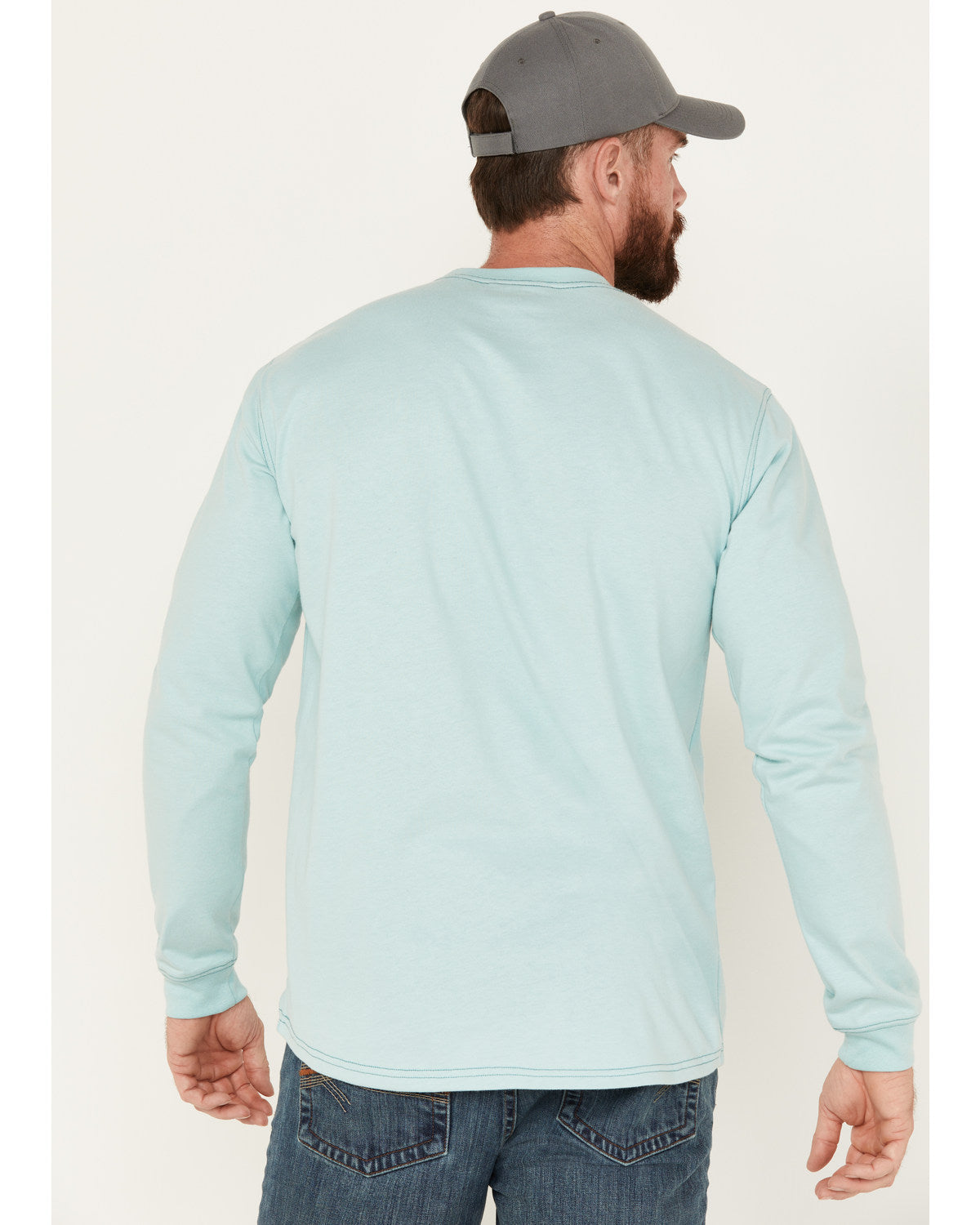 Men's FR Logo Long Sleeve Stretch Work T-Shirt - Tall