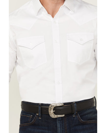 Black 1978® Men's Lawman Solid Long Sleeve Button-Down West