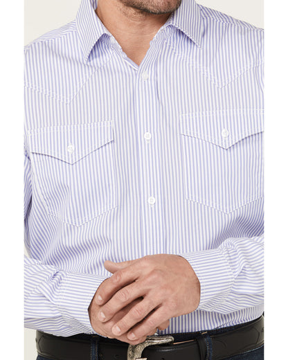 Black 1978® Men's Condor Striped Print Long Sleeve Button-D