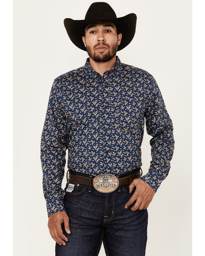 Men's El Camino Hills Floral Print Long Sleeve Button-Down