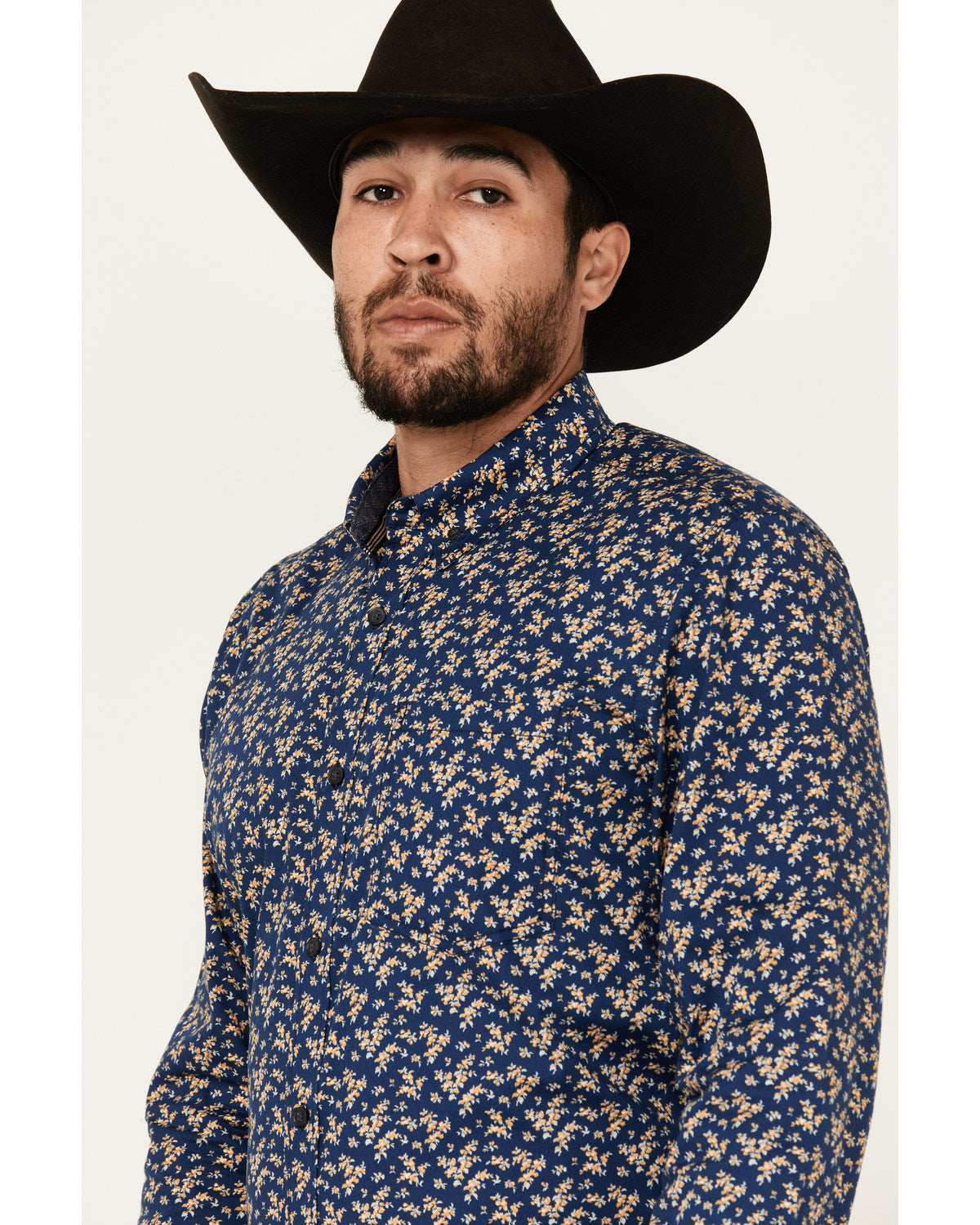 Men's El Camino Hills Floral Print Long Sleeve Button-Down