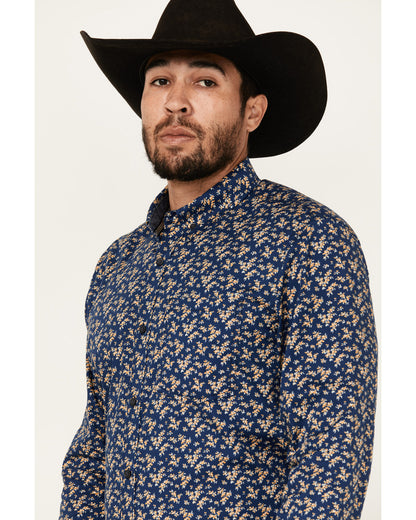 Men's El Camino Hills Floral Print Long Sleeve Button-Down