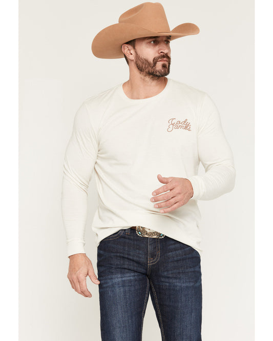 Men's Wild West Long Sleeve Graphic T-Shirt