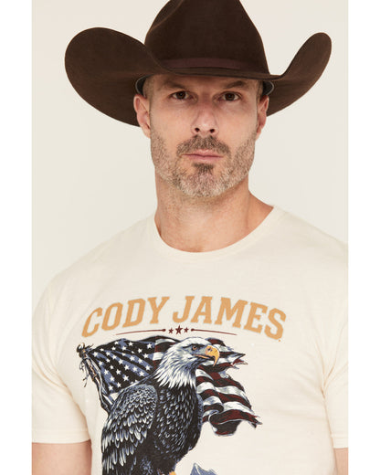 Men's Eaglestands Patriotic Short Sleeve Graphic T-Shirt