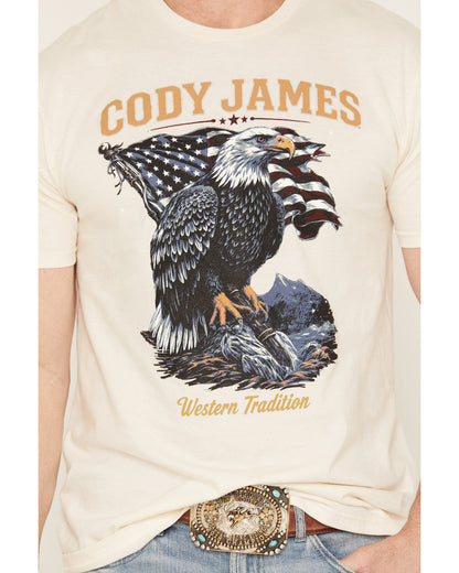 Men's Eaglestands Patriotic Short Sleeve Graphic T-Shirt