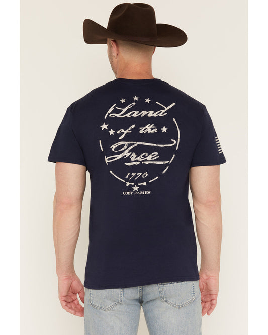 Men's America 250 Land of the Free Short Sleeve Graphic T-S
