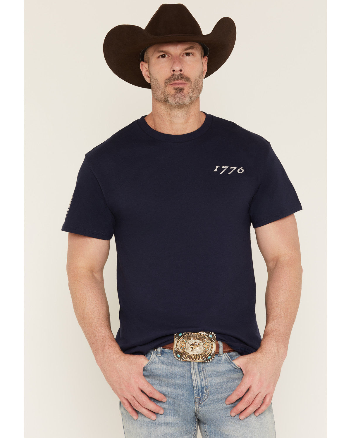 Men's America 250 Land of the Free Short Sleeve Graphic T-S