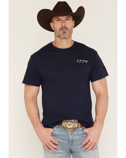 Men's America 250 Land of the Free Short Sleeve Graphic T-S