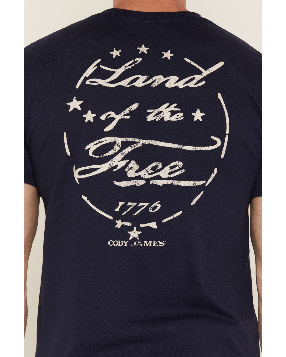 Men's America 250 Land of the Free Short Sleeve Graphic T-S