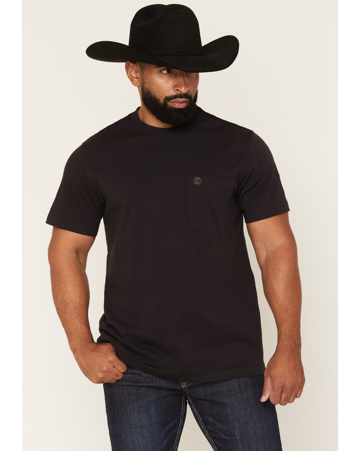 Men's Summit Solid Pocket Short Sleeve T-Shirt