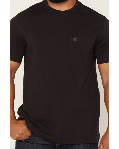 Men's Summit Solid Pocket Short Sleeve T-Shirt