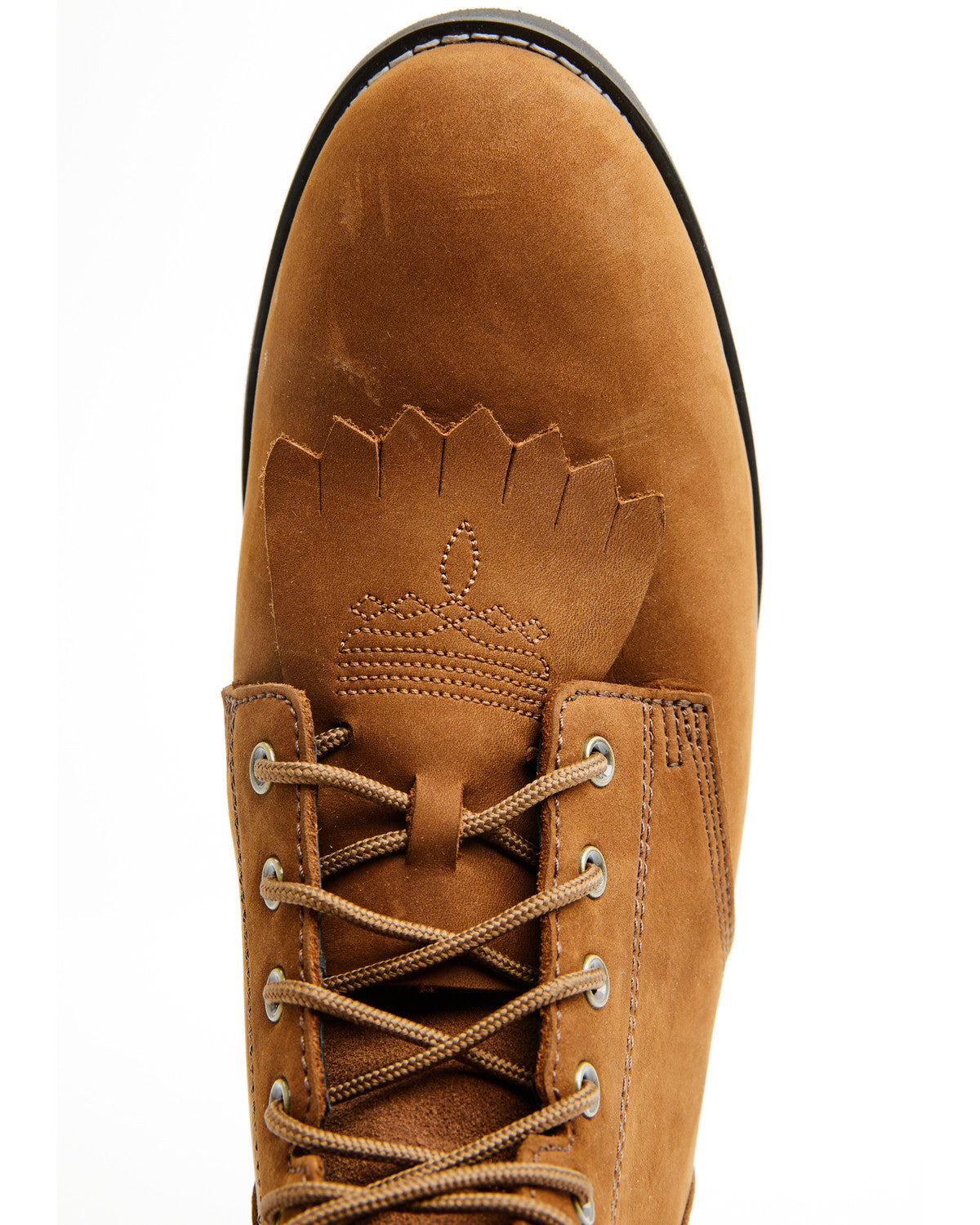 Men's 8" Highland Distressed Lace-Up Boots - Round Toe