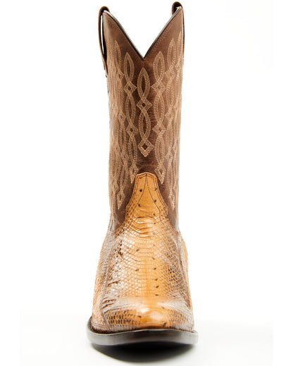 Men's Exotic Water Snake Western Boots - Round Toe