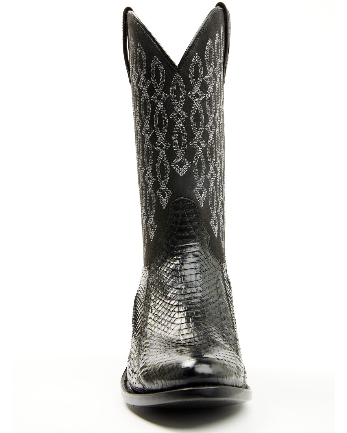 Men's Exotic Snake Western Boots - Round Toe