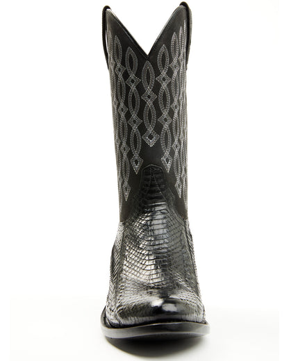 Men's Exotic Snake Western Boots - Round Toe
