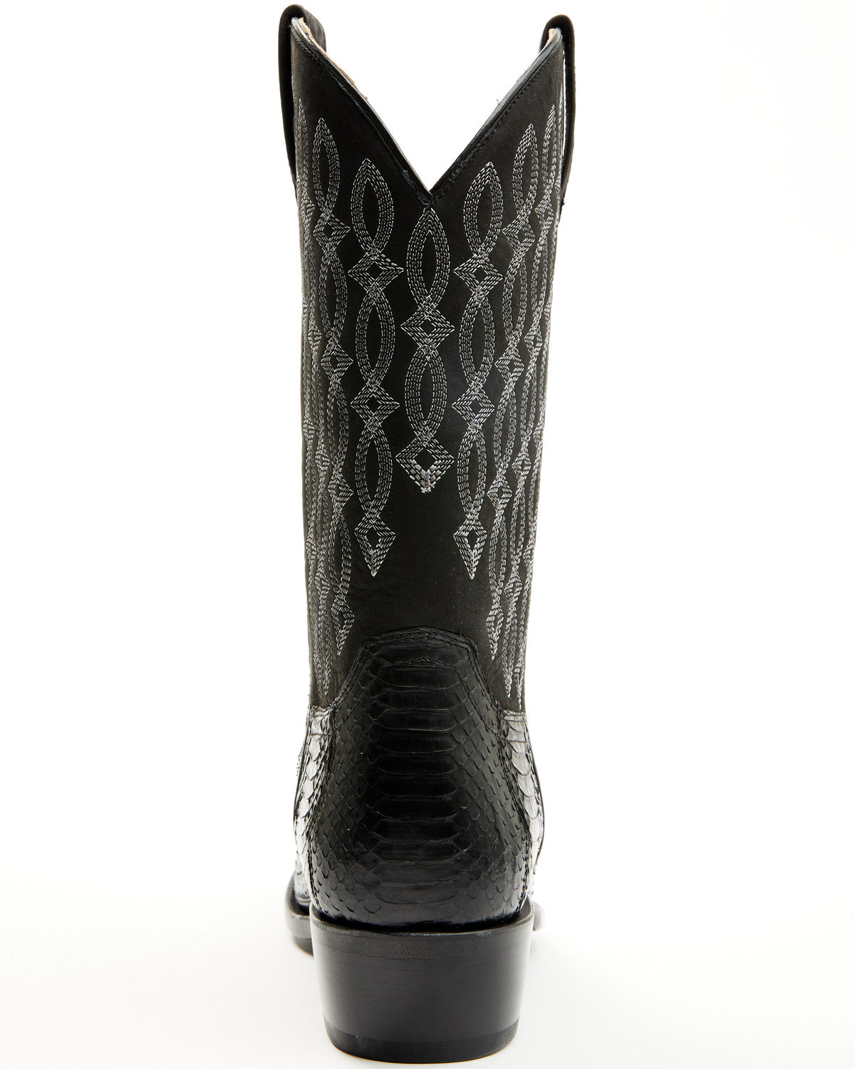 Men's Exotic Snake Western Boots - Round Toe