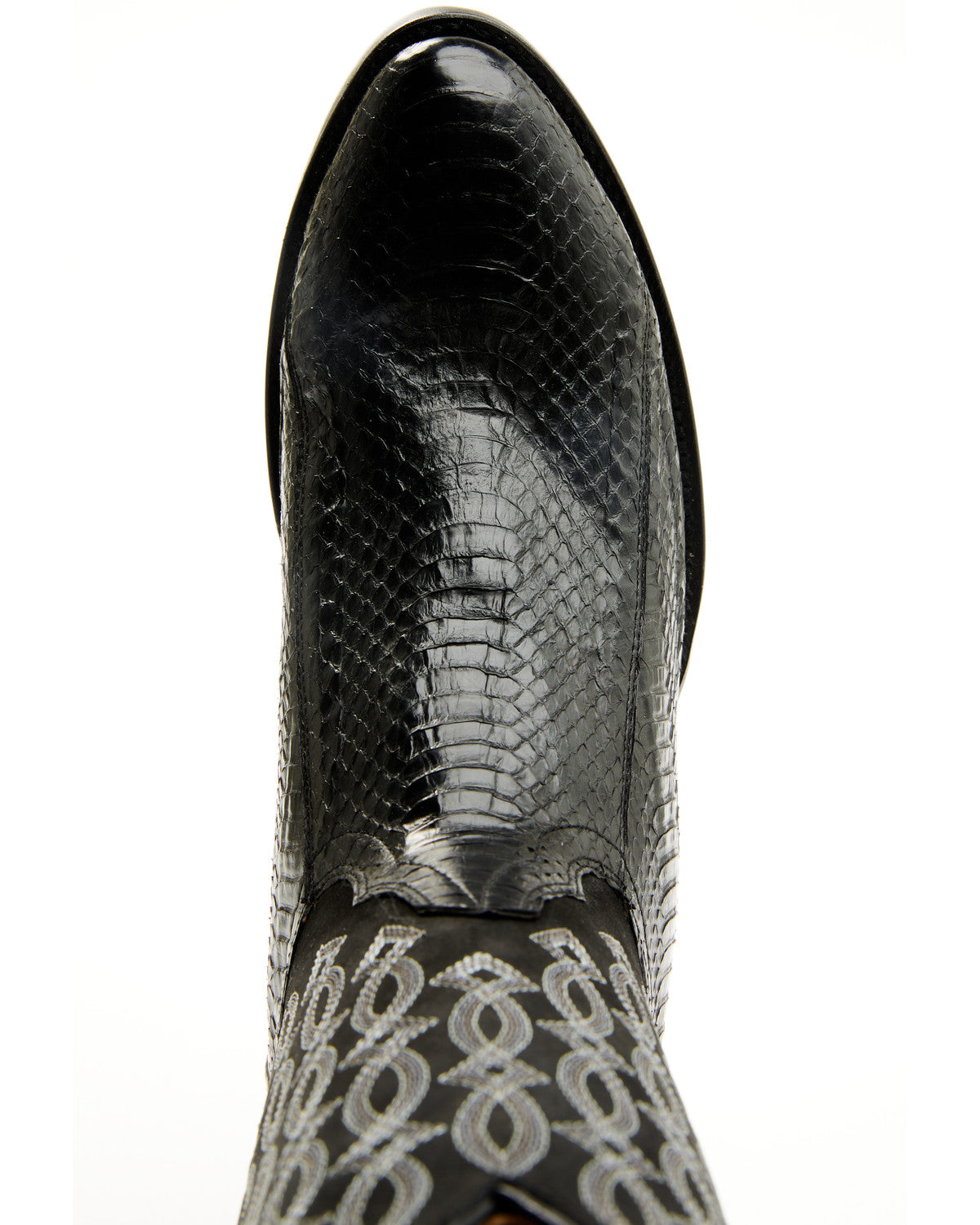 Men's Exotic Snake Western Boots - Round Toe