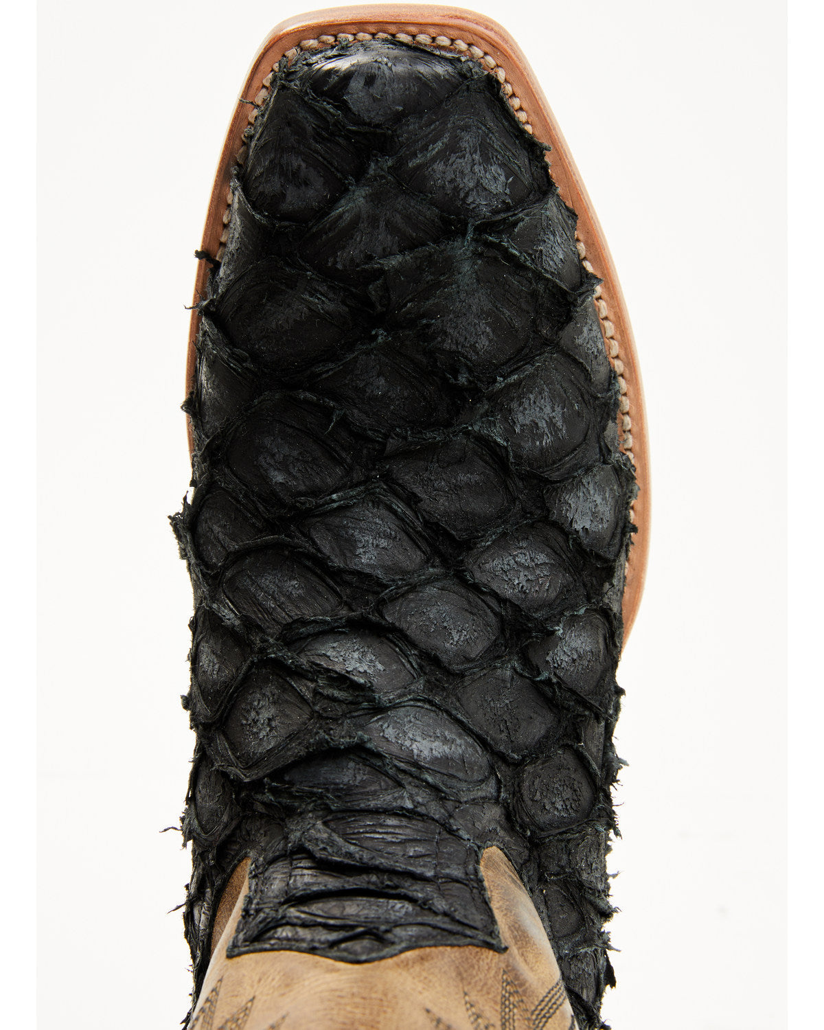 Men's Vaqueras Exotic Pirarucu Western Boots - Square Toe