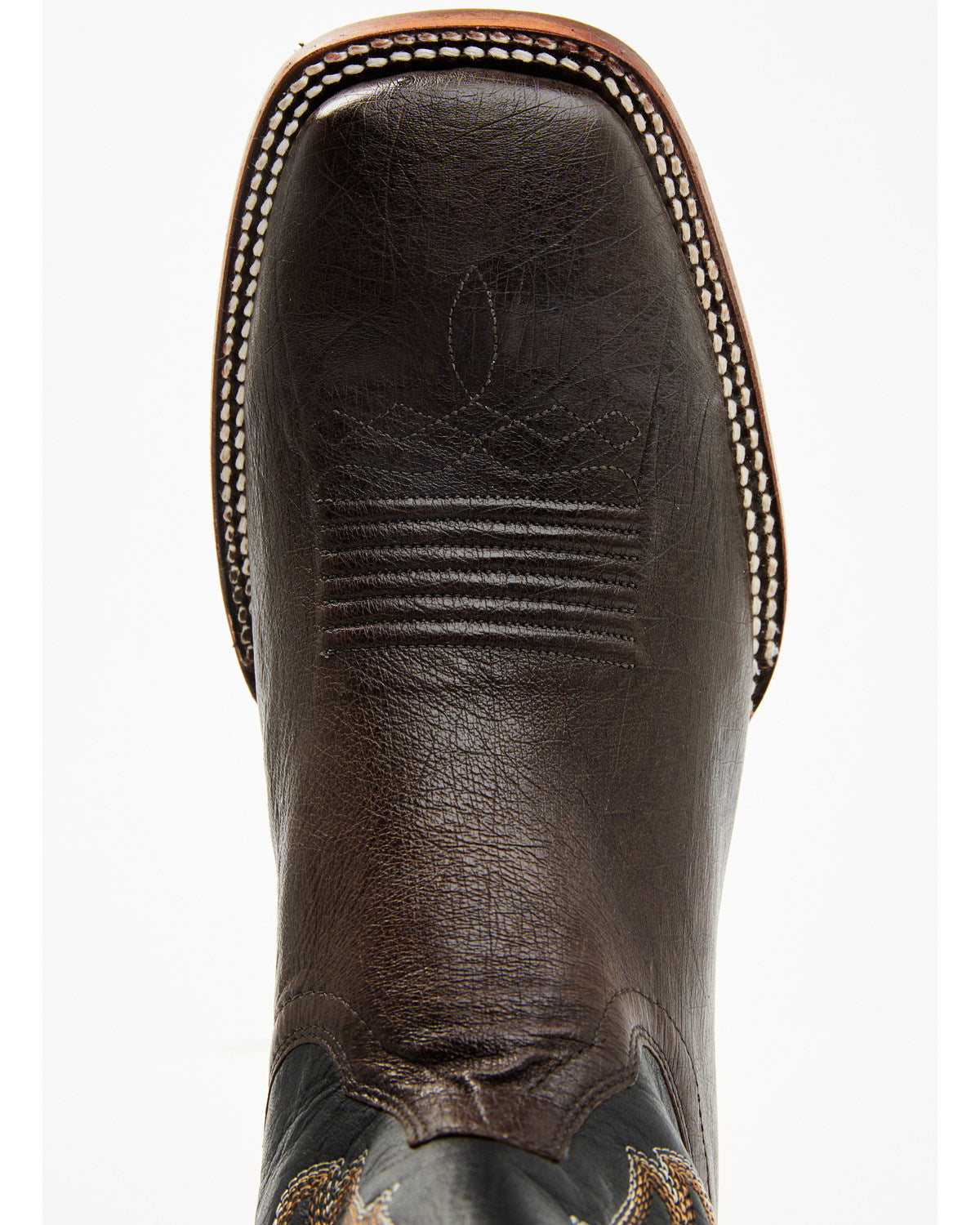 Men's Exotic Ostrich Western Boots - Broad Square Toe
