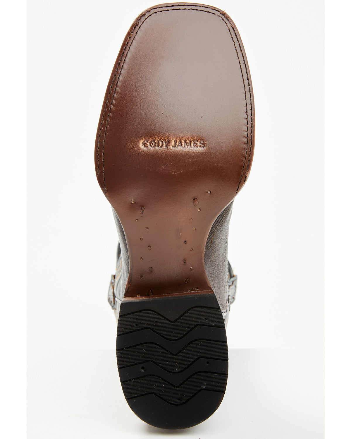Men's Exotic Ostrich Western Boots - Broad Square Toe