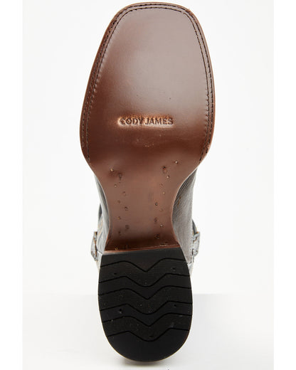 Men's Exotic Ostrich Western Boots - Broad Square Toe