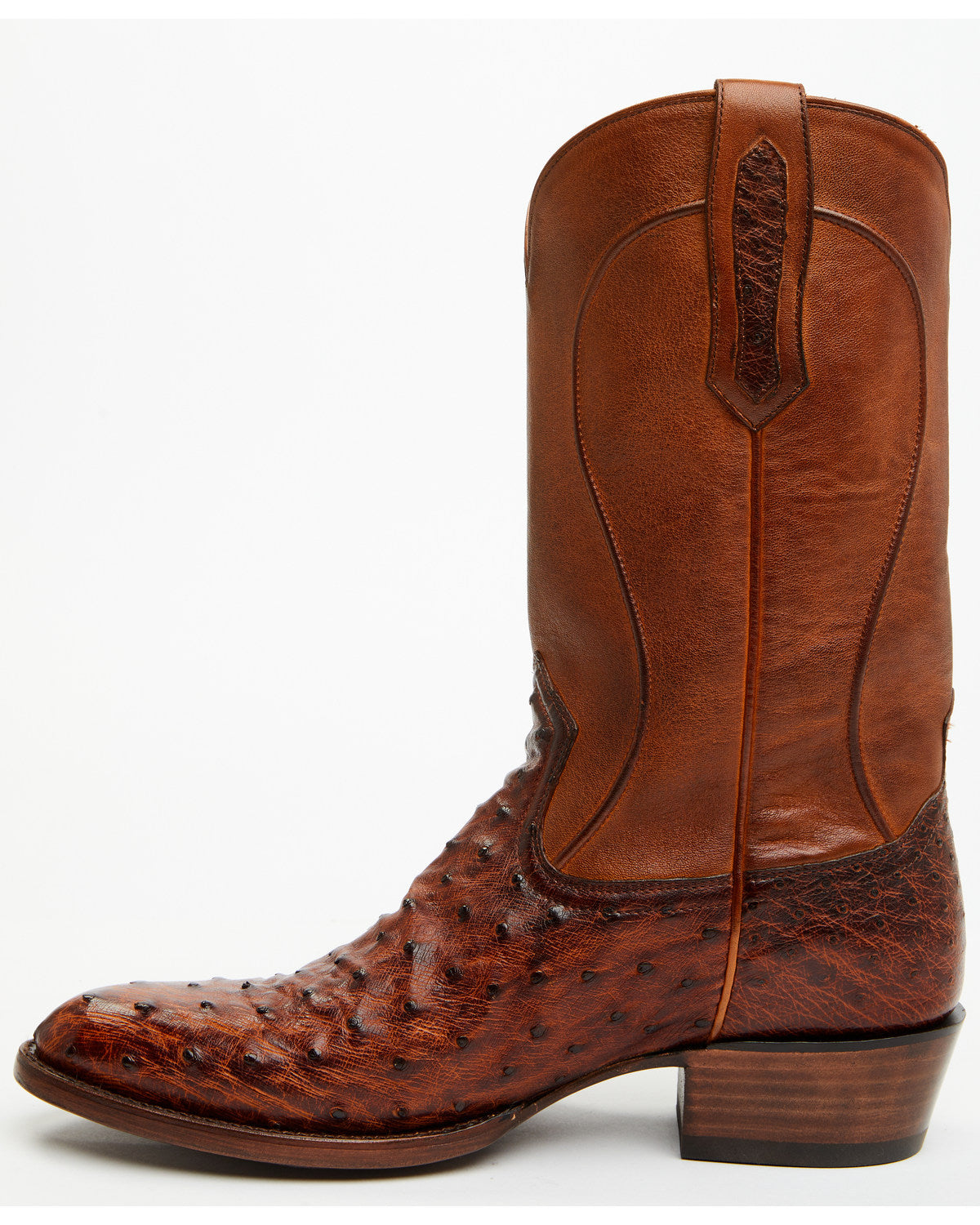 Black 1978® Men's Chapman Exotic Full-Quill Ostrich Western