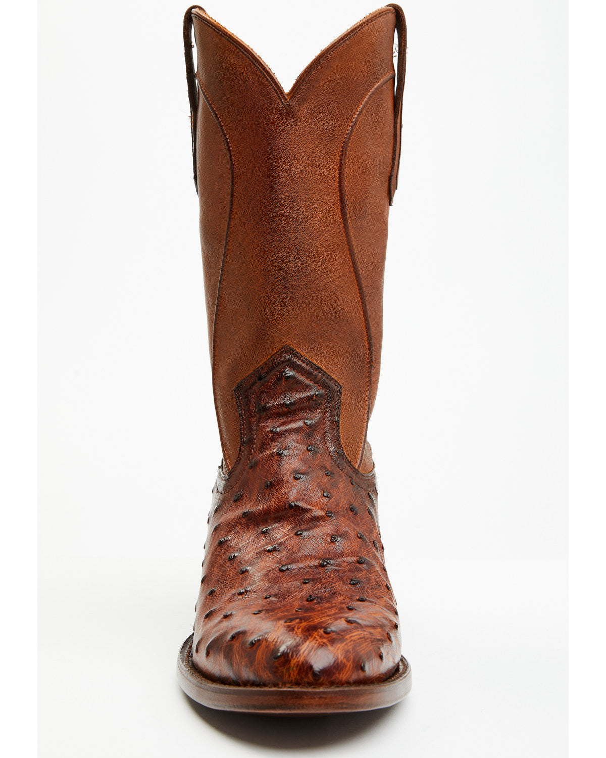 Black 1978® Men's Chapman Exotic Full-Quill Ostrich Western