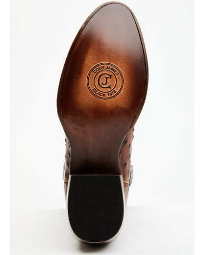 Black 1978® Men's Chapman Exotic Full-Quill Ostrich Western