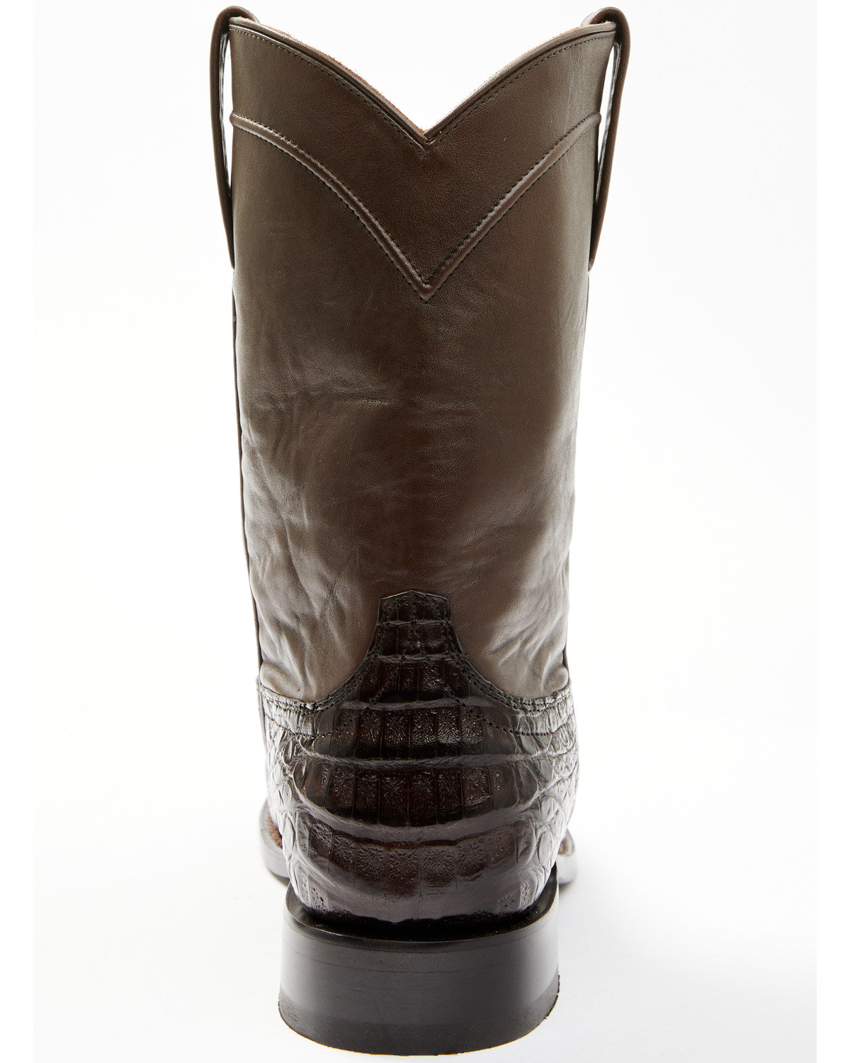 Black 1978® Men's Carmen Exotic Caiman Belly Roper Boots -