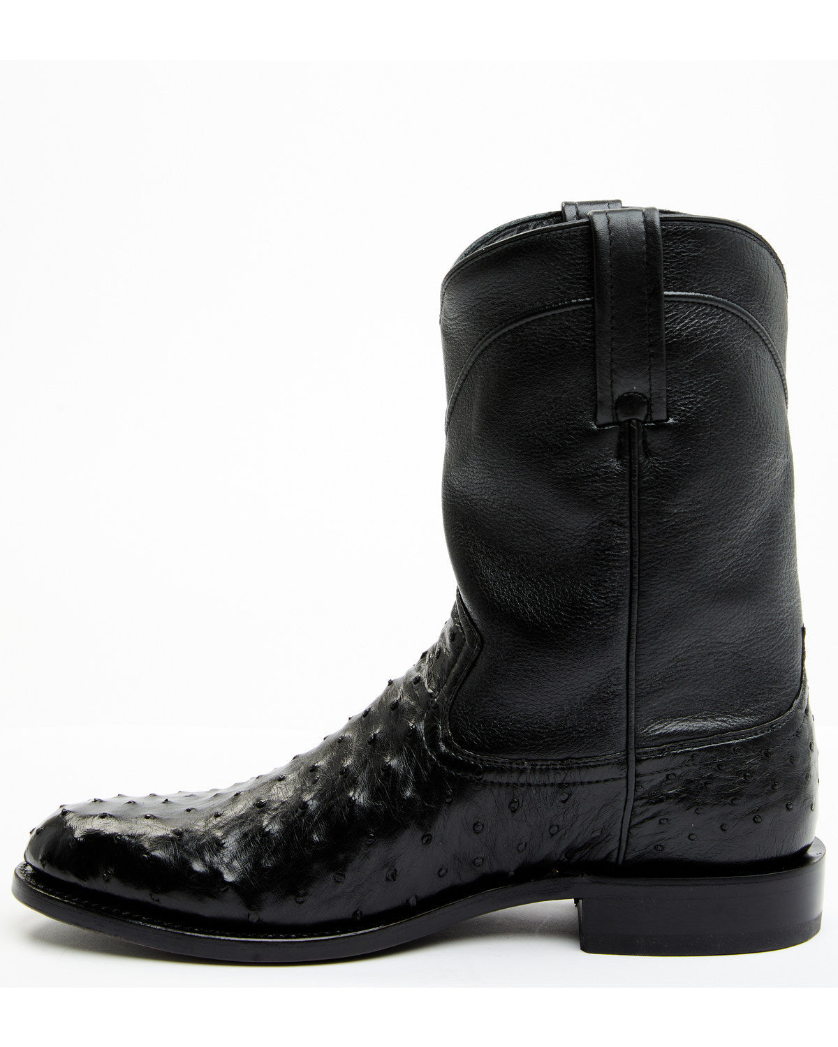 Black 1978® Men's Carmen Exotic Full-Quill Ostrich Roper Bo