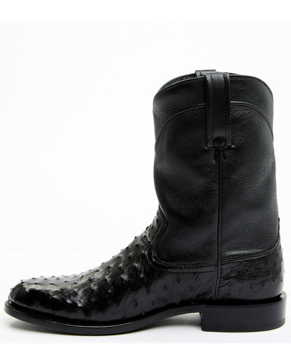 Black 1978® Men's Carmen Exotic Full-Quill Ostrich Roper Bo