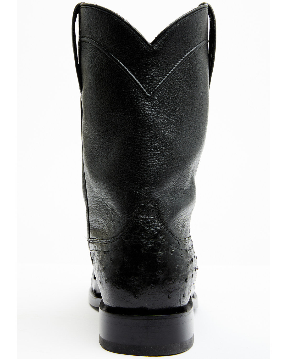 Black 1978® Men's Carmen Exotic Full-Quill Ostrich Roper Bo