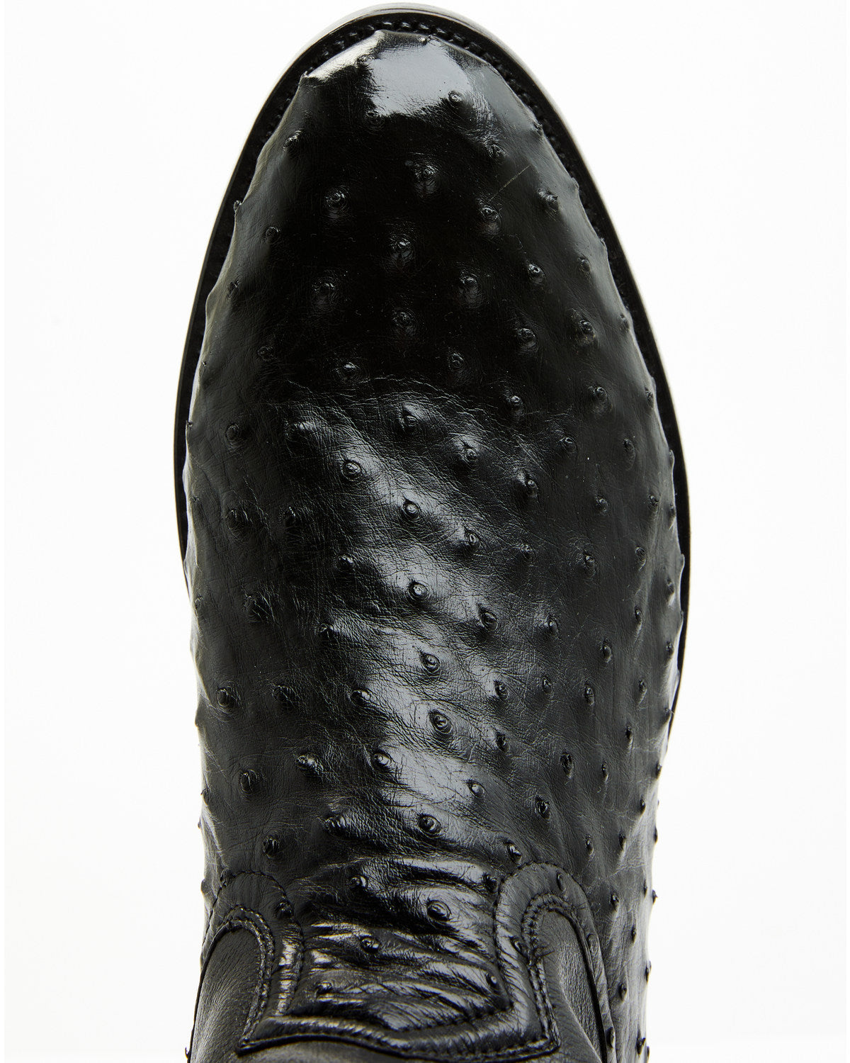 Black 1978® Men's Carmen Exotic Full-Quill Ostrich Roper Bo