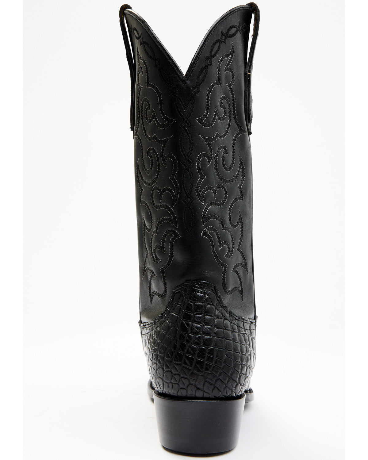 Men's Exotic American Alligator Western Boots - Round Toe