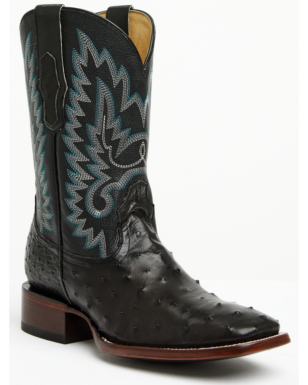 Men's Buzzard Exotic Full Quill Ostrich Western Boots - Bro