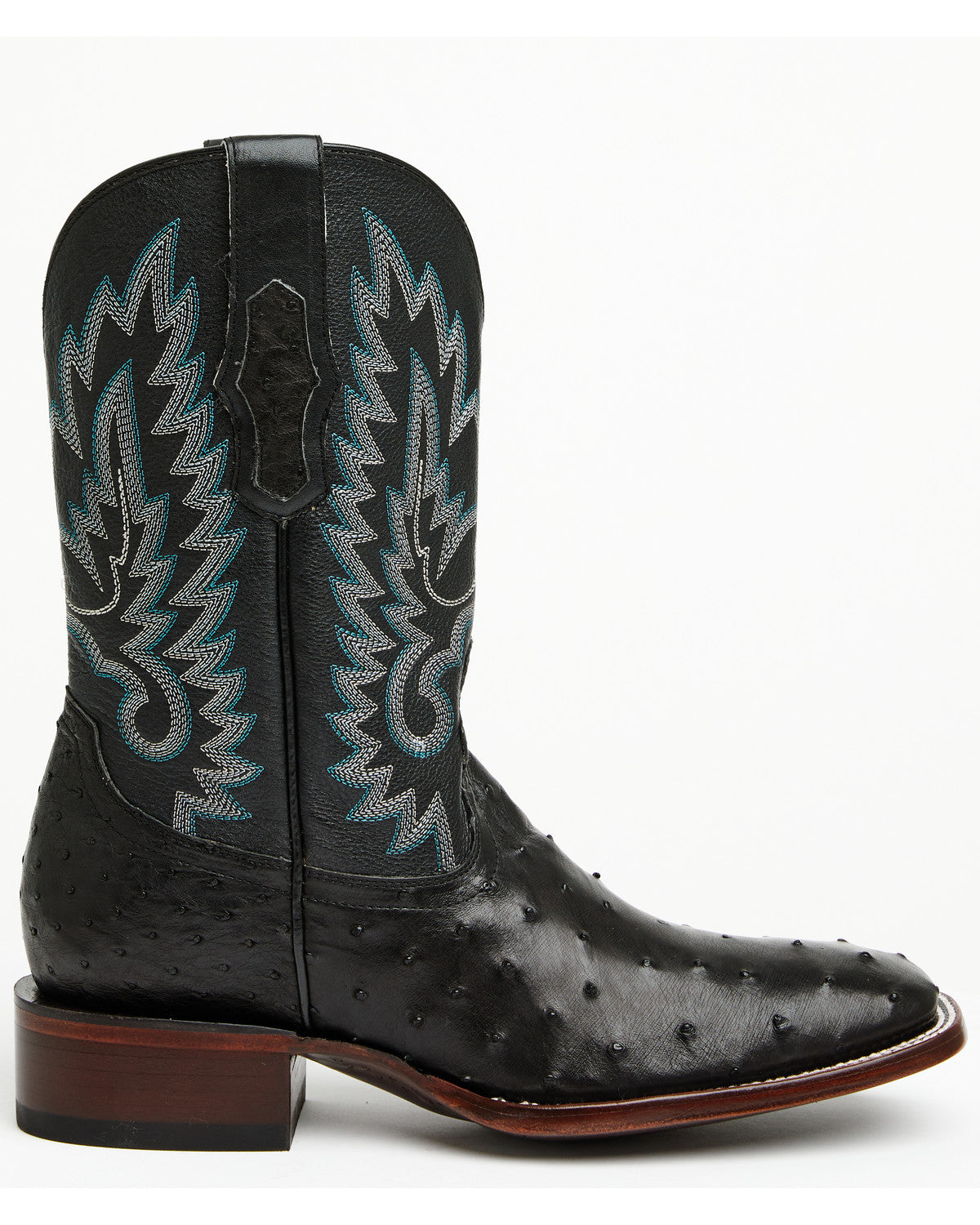 Men's Buzzard Exotic Full Quill Ostrich Western Boots - Bro
