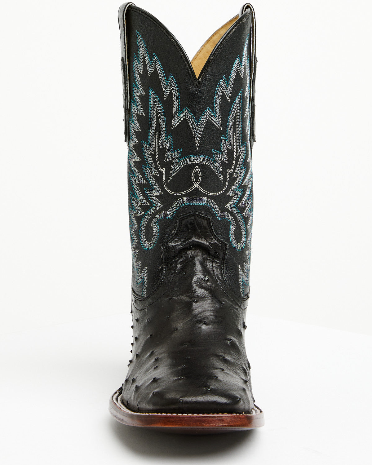Men's Buzzard Exotic Full Quill Ostrich Western Boots - Bro