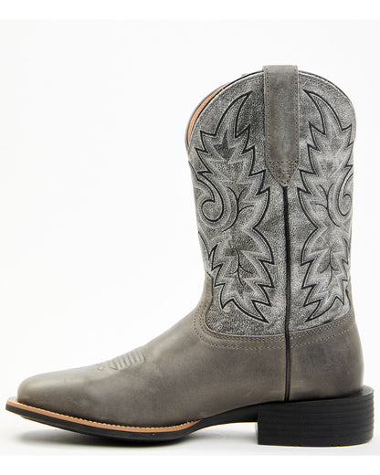 Men's Badge Xero Gravity™ Western Boots - Broad Square Toe