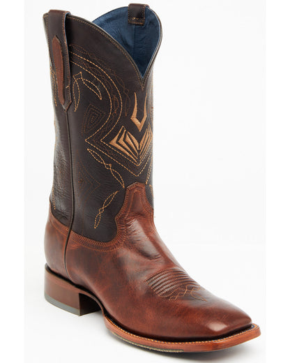 Men's Blue Collection Western Performance Boots - Broad Squ