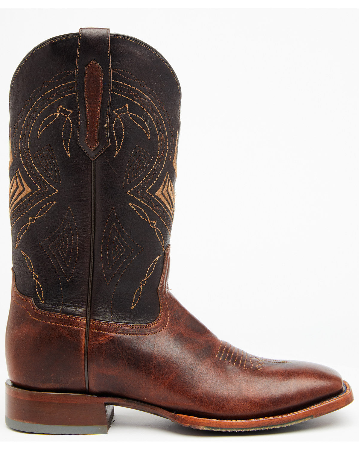 Men's Blue Collection Western Performance Boots - Broad Squ
