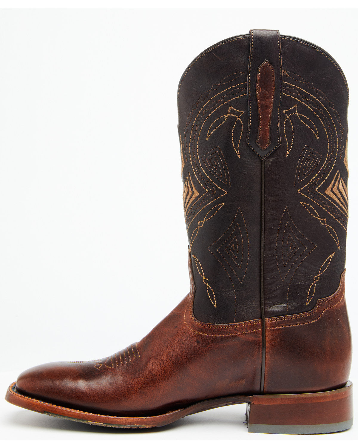 Men's Blue Collection Western Performance Boots - Broad Squ