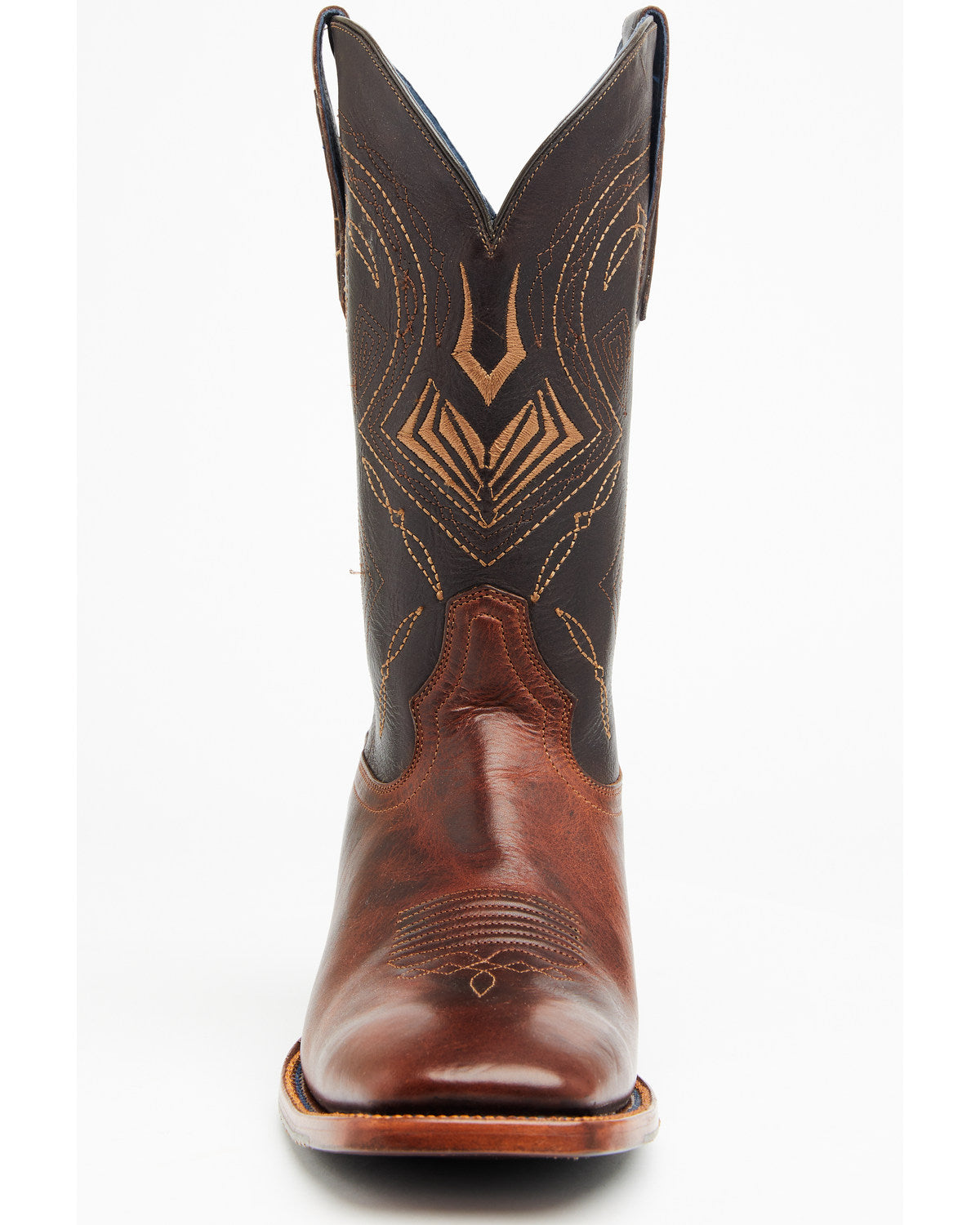 Men's Blue Collection Western Performance Boots - Broad Squ