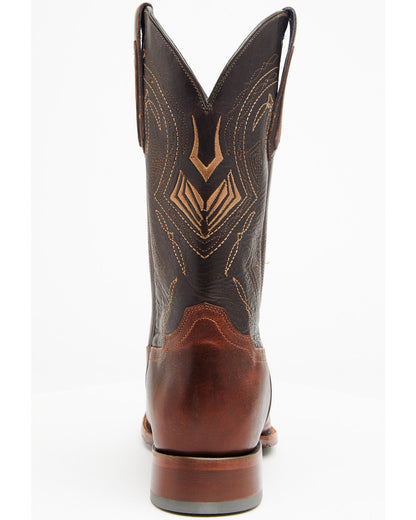 Men's Blue Collection Western Performance Boots - Broad Squ