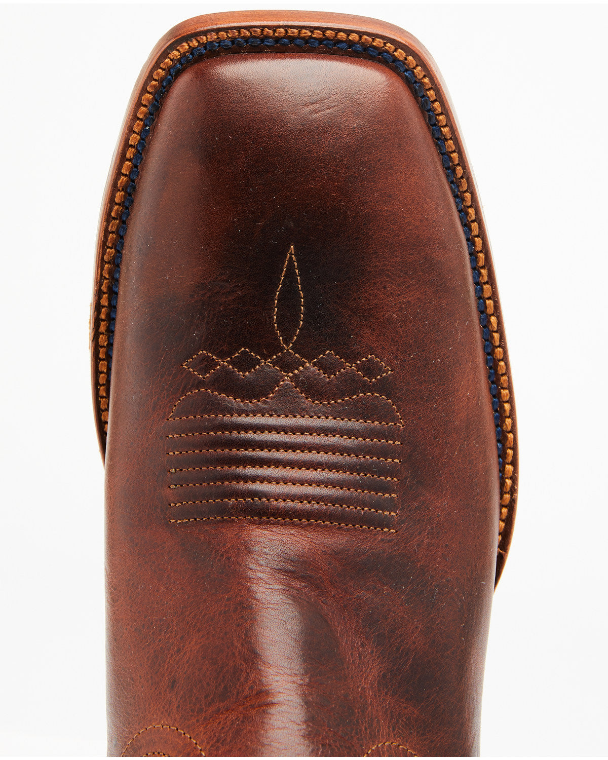 Men's Blue Collection Western Performance Boots - Broad Squ